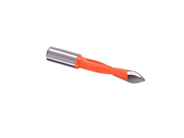 8 mm Sol Ahşap İşleme CNC Makine Sivri Delici Uç ürün görseli 1