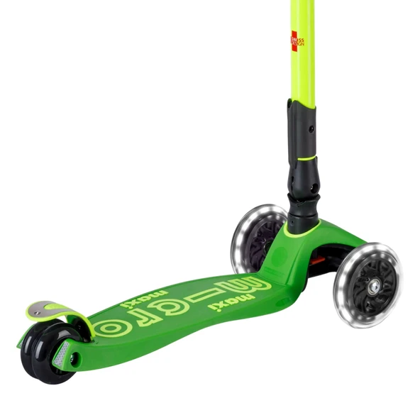 Micro Maxi Deluxe Foldable Neon LED Parrot Green - Resim 3