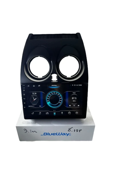 Nissan Qashqai 2006-2014 BLUEWAY 8-128 TAM PROFESYONEL OEM MULTİMEDİA ürün görseli 1