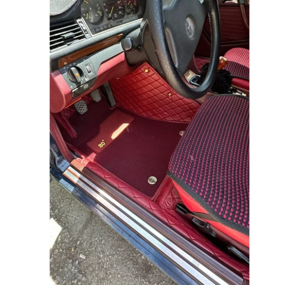 Mercedes 200 E 1996-1999 Arası Aracına Özel 8d Çift Katmanlı Havuzlu Paspas Takımı ürün görseli 1