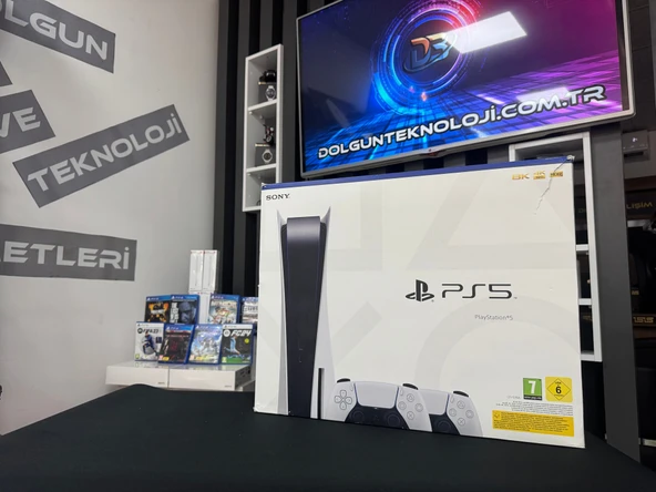 PlayStation 5 Fat 1TB Tek Kol CD’li Sürüm Kutulu(İKİNCİ EL) ürün görseli 1