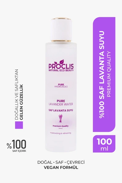 Proclis  Lavanta Suyu %100 Doğal Ve Saf Canlandırıcı Ve Besleyici Etkili Tonik 100 ml ürün görseli 1