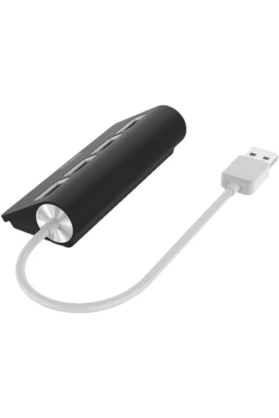 Hama 4 Ports USB 2.0 480 Mbit/s USB Hub Siyah ürün görseli 1