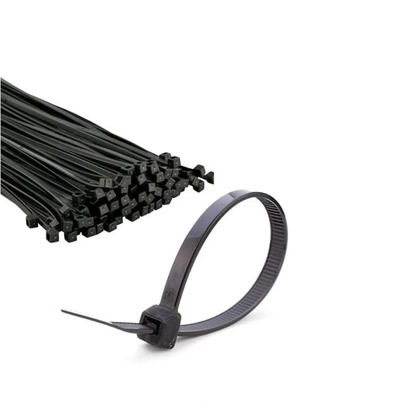 Sgs 4608 Cırt Kelepçe 3.6X250 Siyah 100 Lü Paket ürün görseli 1