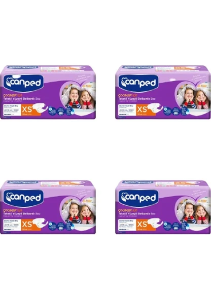 CANPED HASTA BEZİ BEL BANTLI XS 120 ADET ürün görseli 1