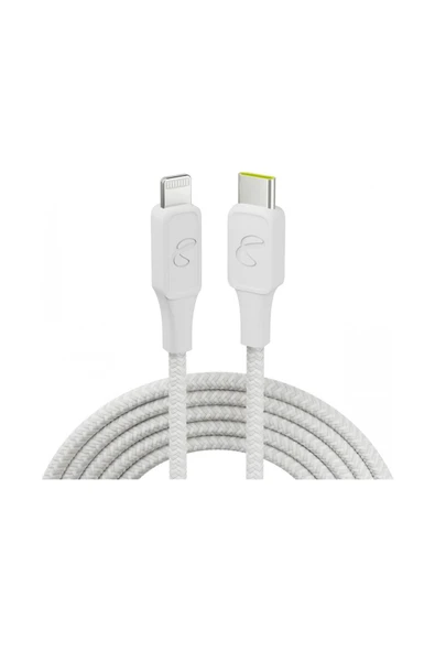 Infinity Lab InfinityLab Instant Connect Kablo USB-C Lightning,Beyaz,1.5m ürün görseli 1