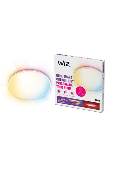 Wiz Rune 21W RGB Beyaz Akıllı Tavan Lambası ürün görseli 1