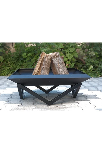 Cheffi Firesheet Ateş Çukuru Bahçe Şöminesi - Resim 5