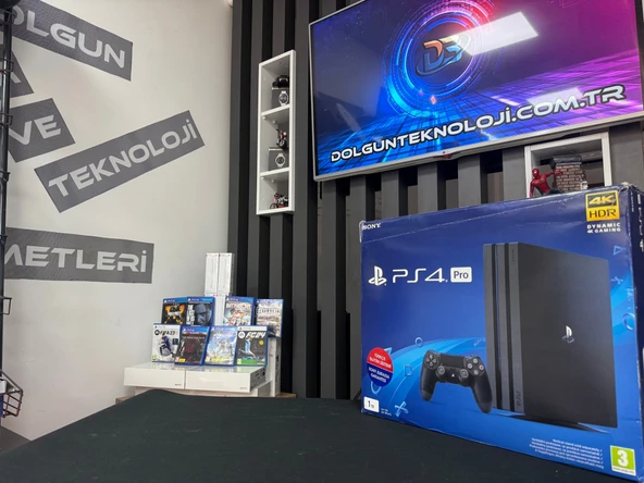 PlayStation 4 Pro 1TB Tek Kol Kutulu(İKİNCİ EL) ürün görseli 1