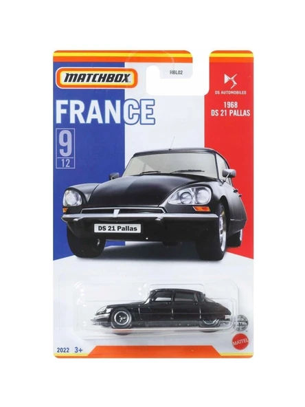 Matchbox Best of France Series 1968 Ds 21 Pallas HBL02 HFH76 ürün görseli 1