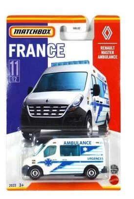 Matchbox Best of France Series Renault Master Ambulance HBL02 HFH78 ürün görseli 1