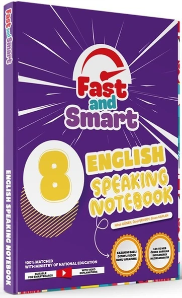 8. Sınıf LGS English Speaking Hızlı ve Akıllı Defter Konuşturan Defter Tammat Yayıncılık ürün görseli 1