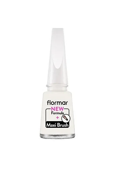 Flormar Klasik Parlak Bitişli Yüksek Pigmentli Oje - Nail Enamel- 319 Whıte Dance New ürün görseli 1