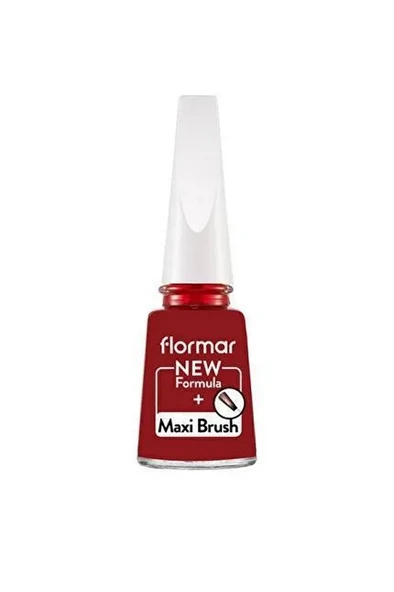 Flormar Nail Enamel Yüksek Pigmentli & Parlak Bitişli Oje Fne-405 Red Roots ürün görseli 1