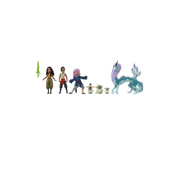 HLX24 Disney Prensesleri Raya ve Arkadaşları Hikaye Anlatımı Seti ürün görseli 1
