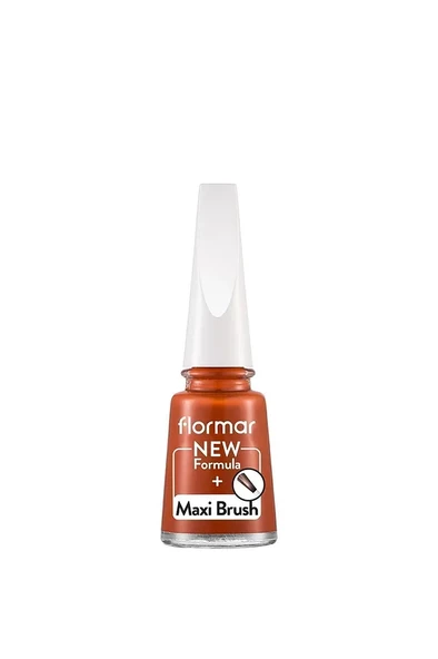 Flormar Klasik Parlak Bitişli Yüksek Pigmentli Oje - Nail Enamel -489 Hot Sun New ürün görseli 1
