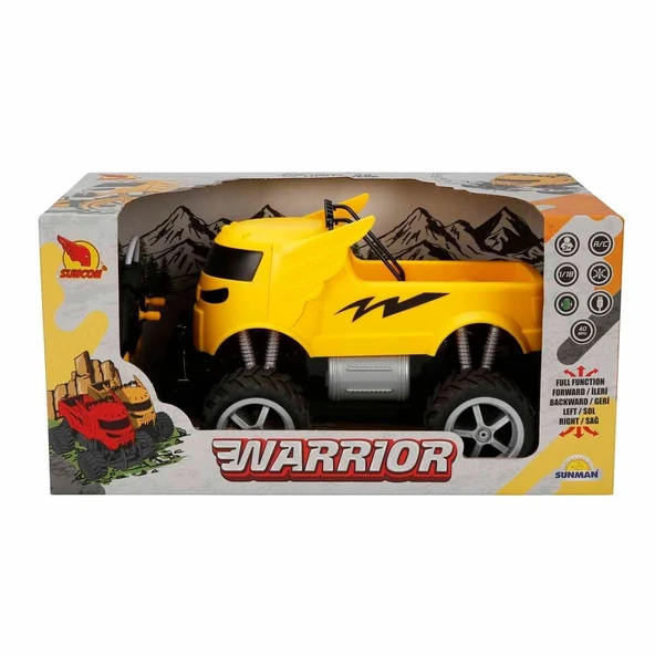 4677 1:18 Suncon Warrior USB Şarjlı Uzaktan Kumandalı Araba 28 cm ürün görseli 1