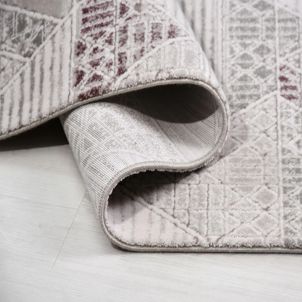 YUNİLLA Velvet Halı-4374A - Resim 3