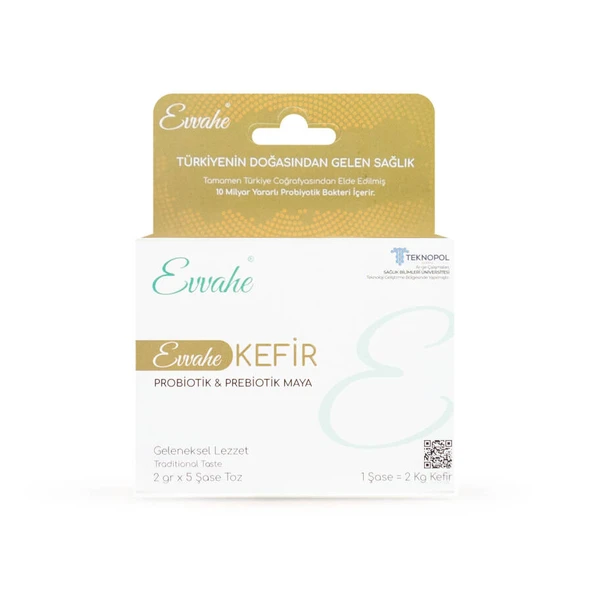Evvahe Doğal Kefir 2gr x 5 şase - Resim 2