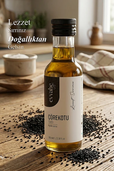 Evvahe Doğal Çörekotu Yağı 100 ml - Resim 2