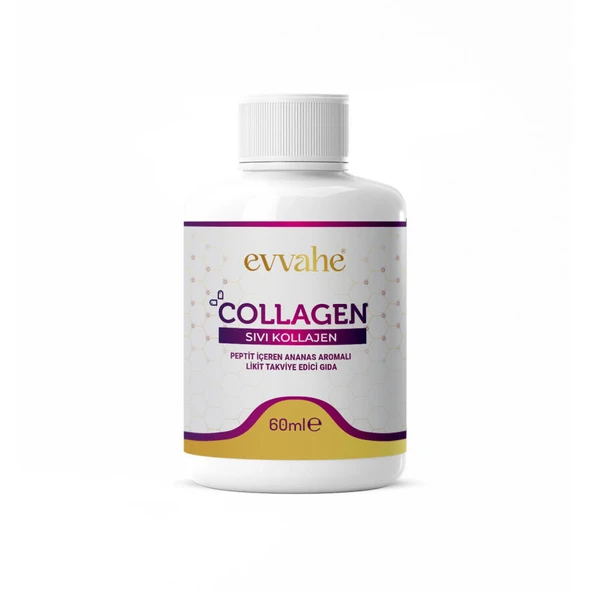 Evvahe Doğal Sıvı Collagen 60ml  (30 Adet) ürün görseli 1