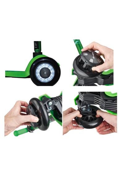 Micro Işıklı Tekerlek Aksesuarı Rocket (Mini/Maxi Uyumlu) - Resim 3