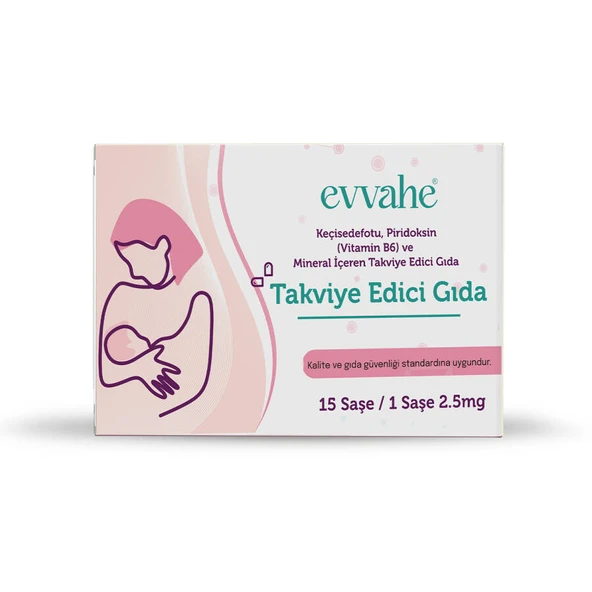 Evvahe Doğal Anne Süt Artırıcı  (15 Saşe  1 Saşe 2.5mg) ürün görseli 1