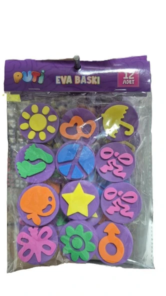 PUTI EVA BASKI 12 LI PAKET (12698) ürün görseli 1