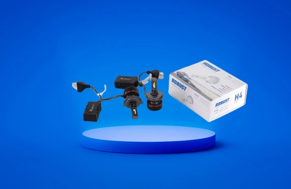 ROBUST H4  PRO LUMINAR 12-24V /60W/12000LÜMEN/7000K LED XENON ürün görseli 1