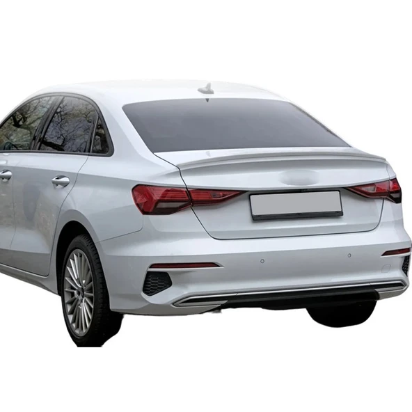 Audi A3 8y Sedan (2021 - 2024) S3 Style Spoiler (Plastik) ürün görseli 1