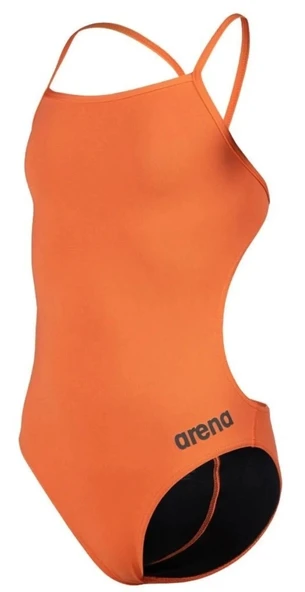 Arena Team Swimsuit Challenge Solid Kız Çocuk Mayosu Turuncu ürün görseli 1