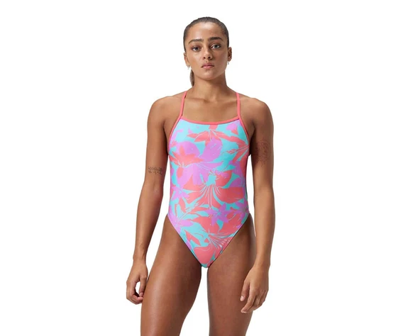 Speedo Alv Lline Bk 1pc Jf Purple Kız Çocuk Mayosu Mor ürün görseli 1