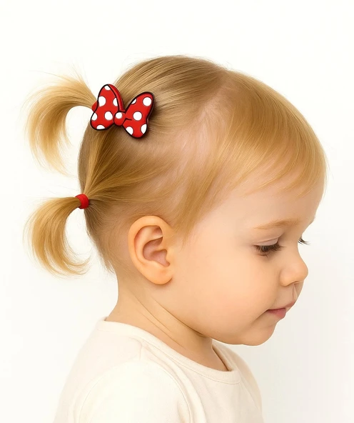 Minnie Lastikli Toka 5 Adet - Resim 3