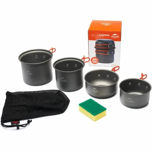 Naturehike 4 İn 1 Yemek Seti - Resim 6