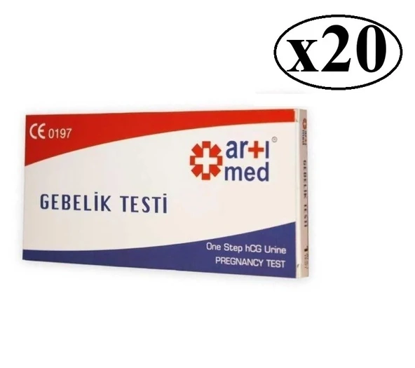 Artımed Gebelik Testi 20 Adet ürün görseli 1