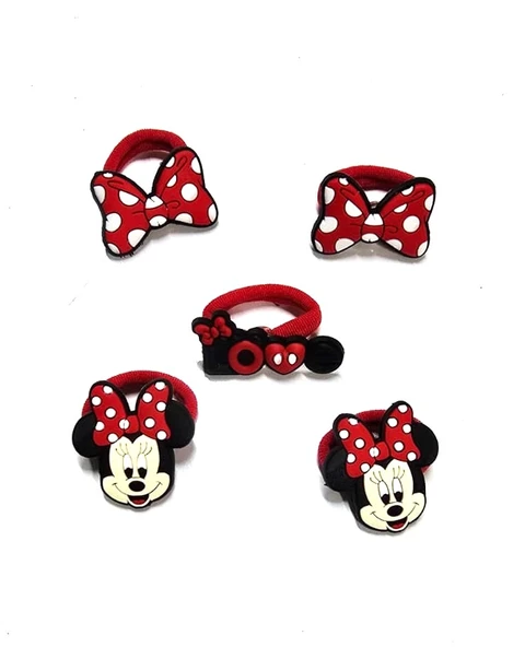 Minnie Lastikli Toka 5 Adet ürün görseli 1