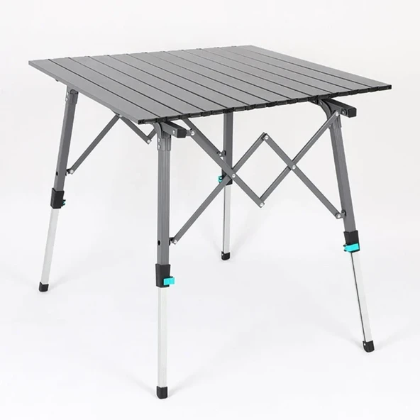 Madfox Skylite Yükseklik Ayarlı Katlanır Kamp Masası 70X70Cm ürün görseli 1