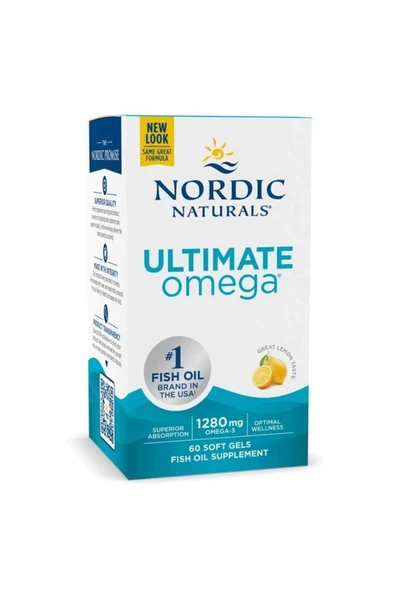Nordic Ultimate Omega-3 60 Kapsül ürün görseli 1