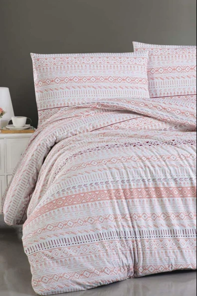 Cotton Collection Ranforce Tek Kişilik Nevresim Seti Havana ürün görseli 1