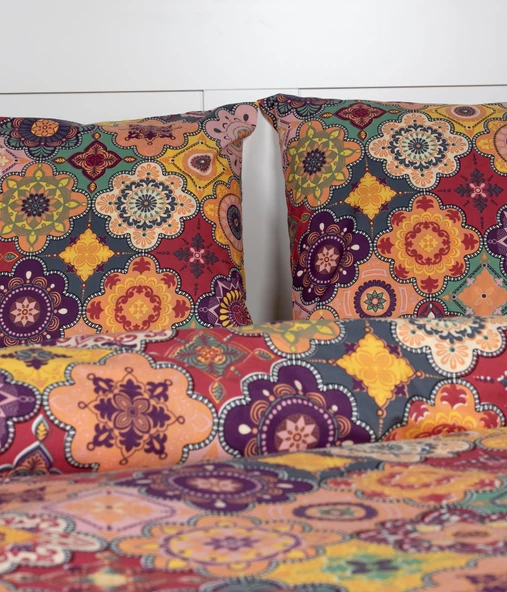 Cotton Collection Tek Kişilik Nevresim Seti Harmoni - Resim 2