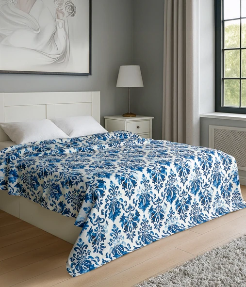 Cotton Collection Çift Kişilik Pike Akdeniz - Resim 2