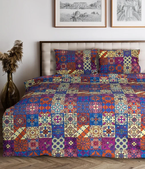 Cotton Collection Tek Kişilik Nevresim Seti Anadolu ürün görseli 1