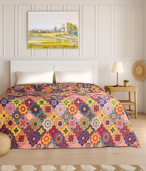 Cotton Collection Çift Kişilik Pike Harmoni ürün görseli 1