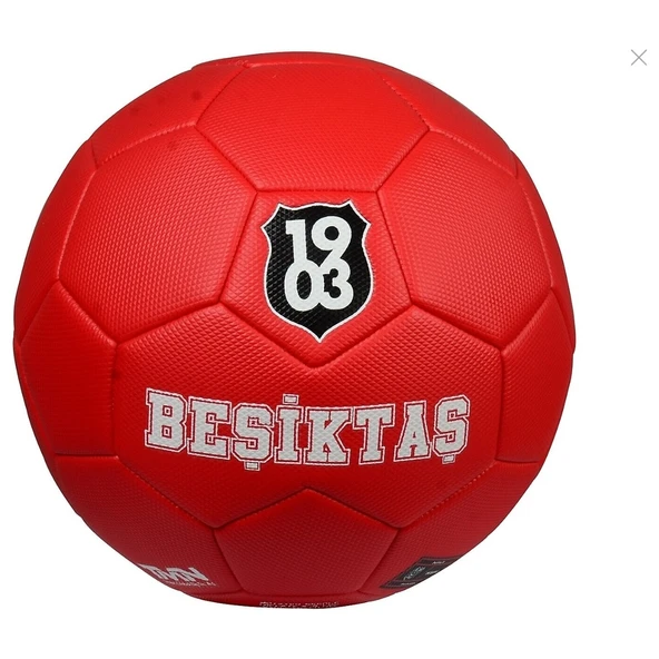 AKILLIELMA-BEŞİKTAŞ PREMİUM FUTBOL TOPU NO:5 KIRMIZI 523523 ürün görseli 1