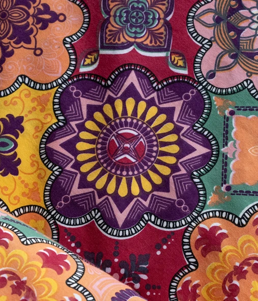 Cotton Collection Çift Kişilik Nevresim Seti Harmoni - Resim 3