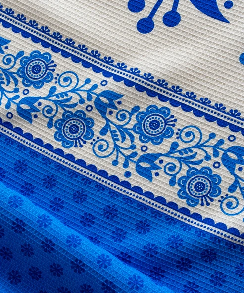Cotton Collection Çift Kişilik Pike Tulip - Resim 5
