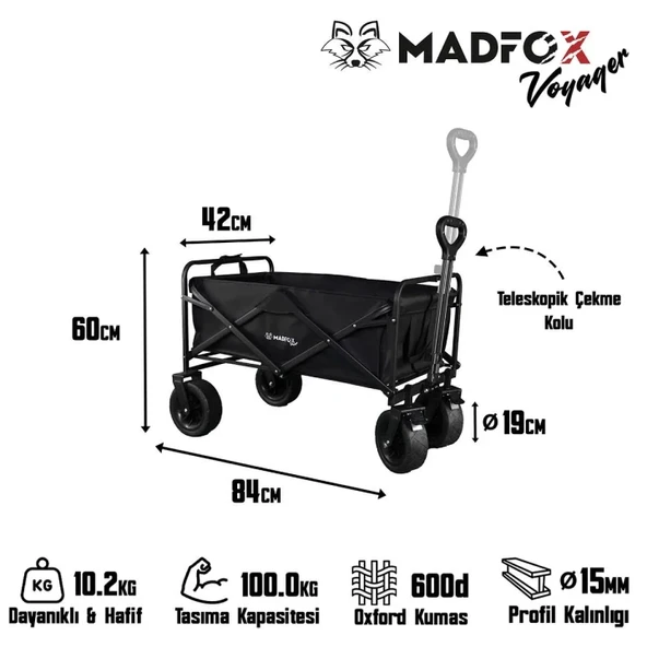 Madfox Mule-X Vagon - Resim 8