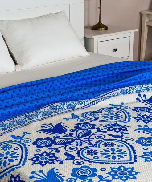 Cotton Collection Tek Kişilik Pike Tulip - Resim 2
