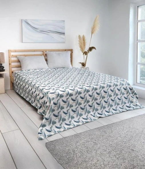 Cotton Collection Çift Kişilik Pike Mint ürün görseli 1