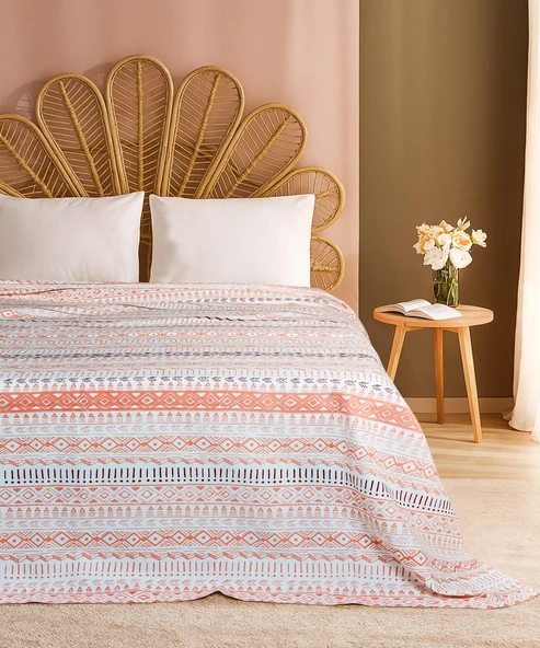Cotton Collection Pike Çift Kişilik Pike Havana ürün görseli 1
